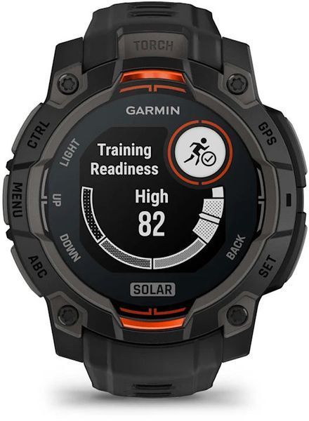 Смарт-годинник Garmin Instinct 3 Solar 45mm Black with Black Band 1405014 фото