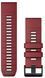 Ремешок Garmin QuickFit 26mm Watch Bands Marsala/Graphite Silicone 1364884 фото 1