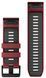 Ремешок Garmin QuickFit 26mm Watch Bands Marsala/Graphite Silicone 1364884 фото 2