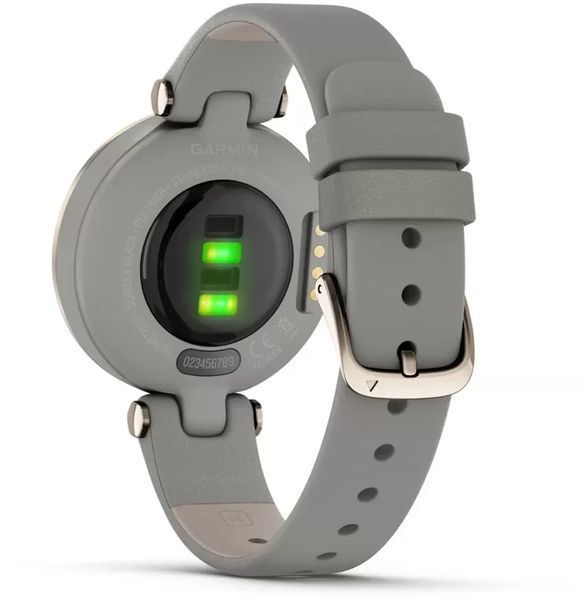 Смарт-часы Garmin Lily Classic Cream Gold Bezel with Braloba Gray Case and Italian Leather Band 1171381 фото
