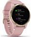 Смарт-часы Garmin Vivoactive 4S Light Gold Stainless Steel Bezel with Dust Rose Case and Silicone Band 857089 фото 3