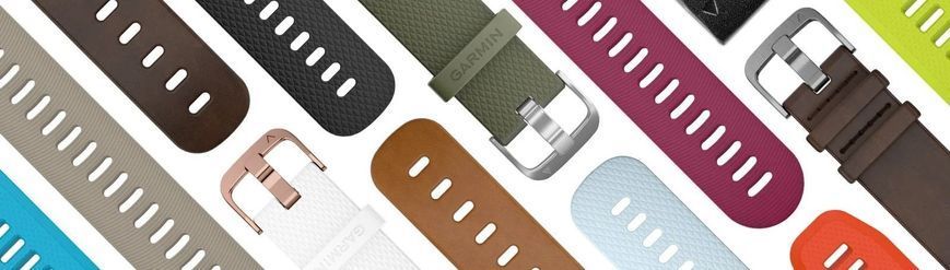 Ремешок Garmin QuickFit 26mm Watch Bands Marsala/Graphite Silicone 1364884 фото