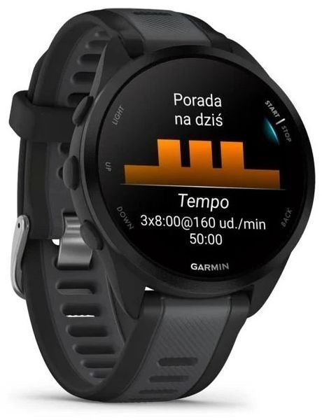 Смарт-годинник Garmin Forerunner 165 Black/Slate Grey 1258756 фото