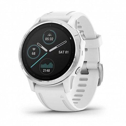Смарт-годинник Garmin Fenix ​​6S White with White Band 563398 фото