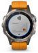 Смарт-часы Garmin Fenix 5 Plus Sapphire Titanium with Solar Flare Orange Band 755036 фото 4