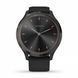 Смарт-годинник Garmin Vivomove 3 Slate Stainless Steel Bezel with Black Case and Silicone Band 587116 фото 3