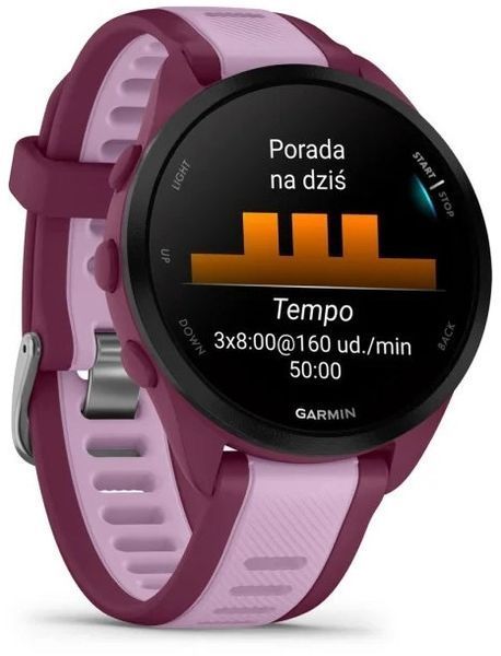 Смарт-часы Garmin Forerunner 165 Music Berry/Lilac 1258755 фото