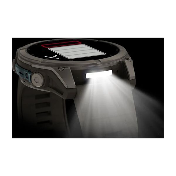 Смарт-часы Garmin Fenix 9 51mm Titanium with Pebble Gray Silicone Band (010-04763-00/01) 1482127 фото