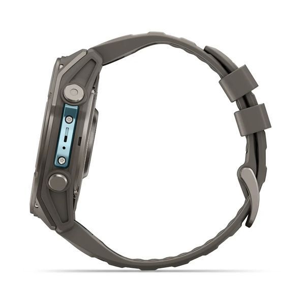 Смарт-часы Garmin Fenix 9 51mm Titanium with Pebble Gray Silicone Band (010-04763-00/01) 1482127 фото