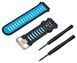 Ремінець Garmin Replacement Band Forerunner 920XT Black/Blue 1141951 фото 1