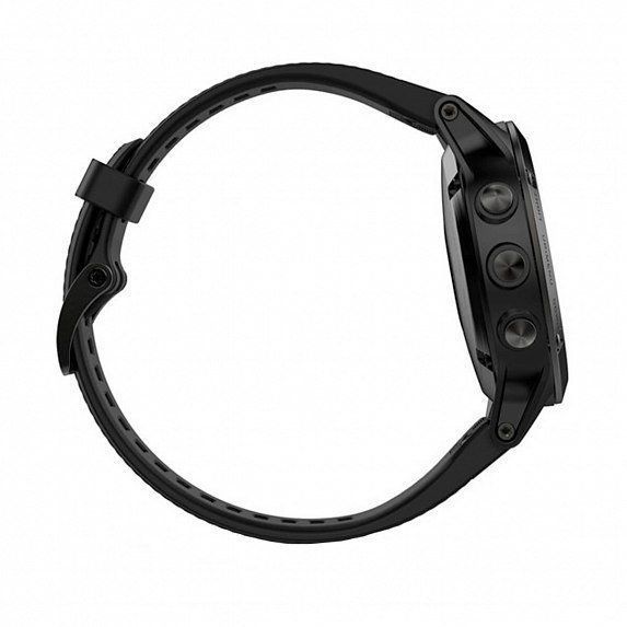 Смарт-годинник Garmin Fenix ​​5 Sapphire Black with Black & Yellow Silicon Bands 550098 фото