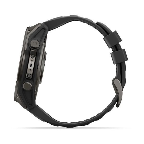 Смарт-годинник Garmin Fenix 9 51mm Carbon Gray DLC Titanium with Black Silicone Band (010-04763-10/11) 1482128 фото