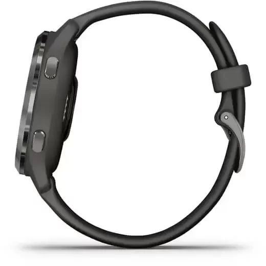 Смарт-часы Garmin Venu 2S Slate Stainless Steel Bezel with Graphite Case and Silicone Band 815717 фото