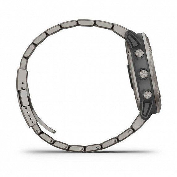 Смарт-годинник Garmin Fenix ​​6X Pro Solar Titanium with Vented Titanium Bracelet 587111 фото