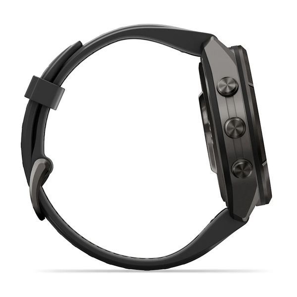 Смарт-годинник Garmin Fenix 9 Pro 43mm Carbon Gray DLC Titanium with Black Silicone Band (010-04335-15/16) 1482129 фото