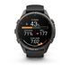 Смарт-годинник Garmin Fenix 9 Pro 43mm Carbon Gray DLC Titanium with Black Silicone Band (010-04335-15/16) 1482129 фото 4