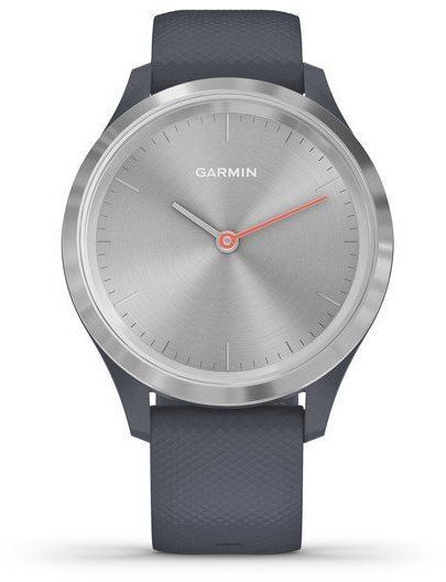 Смарт-годинник Garmin Vivomove 3s Silver Stainless Steel Bezel w. Граніт Blue і Silicone B. 835295 фото
