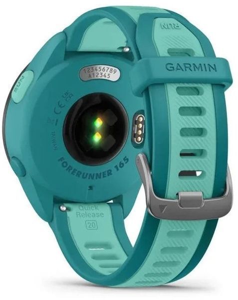Смарт-часы Garmin Forerunner 165 Music Turquoise/Aqua 1258774 фото