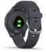 Смарт-годинник Garmin Vivomove 3s Silver Stainless Steel Bezel w. Граніт Blue і Silicone B. 835295 фото 2