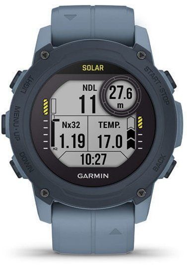 Смарт-часы Garmin Descent G1 Solar Hurricane Blue 964928 фото