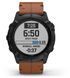 Смарт-часы Garmin Fenix 6X Sapphire Black DLC with Chestnut Leather Band 699425 фото 2