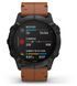 Смарт-часы Garmin Fenix 6X Sapphire Black DLC with Chestnut Leather Band 699425 фото 6
