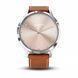 Смарт-годинник Garmin Vivomove HR Premium Silver with Tan Italian Leather Band 556031 фото 3