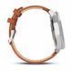 Смарт-годинник Garmin Vivomove HR Premium Silver with Tan Italian Leather Band 556031 фото 2