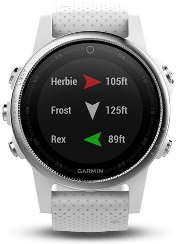 Смарт-годинник Garmin Fenix ​​5S GPS Watch Carrara White 391707 фото
