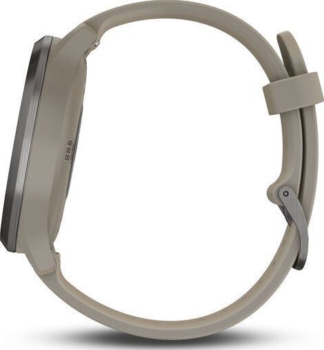Смарт-годинник Garmin Vivomove HR Sport Black with Sandstone Silicone Band One-size 816434 фото