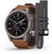 Смарт-часы Garmin Fenix 7 Pro Sapphire Solar Titanium with Chestnut Leather Band 1118665 фото 1