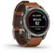Смарт-часы Garmin Fenix 7 Pro Sapphire Solar Titanium with Chestnut Leather Band 1118665 фото 9