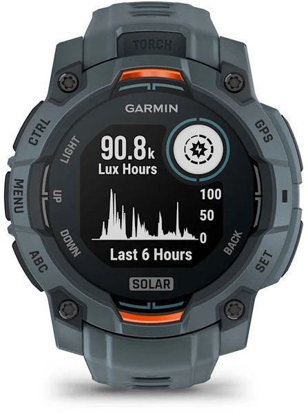 Смарт-годинник Garmin Instinct 3 Solar 45mm Twilight with Twilight Band 1405015 фото
