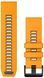 Ремінець Garmin QuickFit 26mm Watch Bands Spark Orange/Graphite Silicone 1421830 фото 1