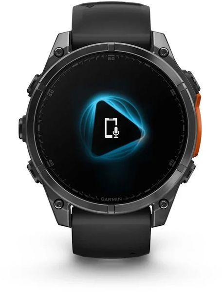 Смарт-часы Garmin Fenix 8 AMOLED 47mm Slate Grey with Black Silicone Band 1346635 фото
