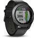 Смарт-годинник Garmin Approach S60 Premium Black Ceramic Bezel with Black Leather Band 755038 фото 2
