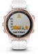 Смарт-часы Garmin Fenix 5S Plus Sapphire Rose Gold-tone with Carrara White Band 787146 фото 2