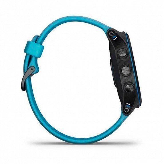 Смарт-часы Garmin Forerunner 945, Tri-bundle HRM with Blue and Black Silicone Bands 563438 фото