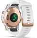Смарт-часы Garmin Fenix 5S Plus Sapphire Rose Gold-tone with Carrara White Band 787146 фото 8