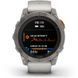 Смарт-часы Garmin Fenix 7 Pro Sapphire Solar Titanium with Fog Gray/Ember Orange Band 1118686 фото 2