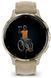Смарт-годинник Garmin Venu 3S Soft Gold Stainless Steel Bezel with French Grey Case and Leather Band 1171378 фото 4
