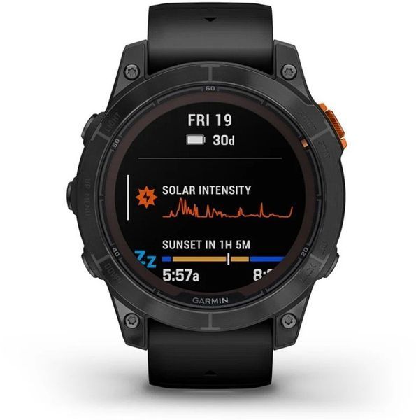 Смарт-часы Garmin Fenix 7 Pro Solar Slate Grey with Black Band 1118687 фото