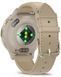 Смарт-годинник Garmin Venu 3S Soft Gold Stainless Steel Bezel with French Grey Case and Leather Band 1171378 фото 2