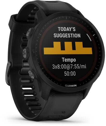 Смарт-часы Garmin Forerunner 955 Solar Black 930773 фото