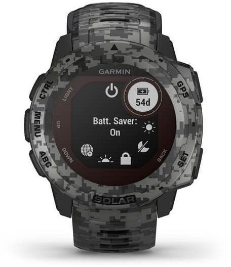 Смарт-годинник Garmin Instinct Solar Graphite Camo 699421 фото