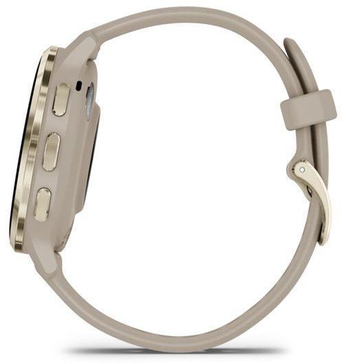 Смарт-часы Garmin Venu 3S Soft Gold Stainless Steel Bezel with French Grey Case and Silicone Band 1171373 фото
