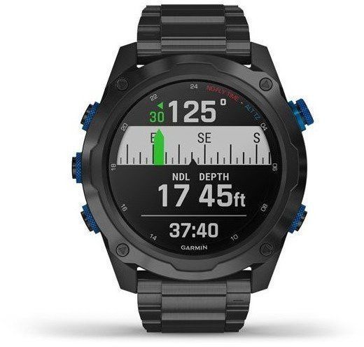 Смарт-часы Garmin Descent Mk2i Bundle Titanium Carbon Grey w. Titanium Band w. Descent T1 832532 фото