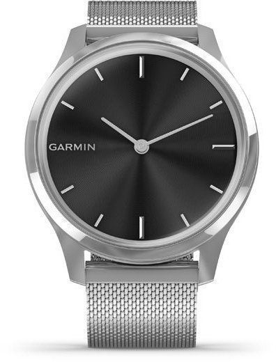 Смарт-часы Garmin Vivomove Luxe Silver stainless steel case with silver Milanese band 755027 фото
