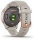 Смарт-часы Garmin Venu Rose Gold Stainless Steel Bezel with Light Sand Case and Silicone Band 695393 фото 6