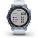 Смарт-часы Garmin Fenix 7 Sapphire Solar Mineral Blue DLC Titanium with Whitestone Band 893973 фото 7